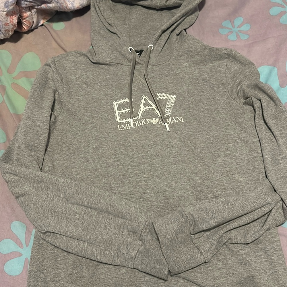 EA7 Emporio Armani Grey Hoodie never worn